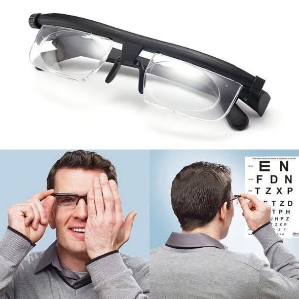 Adjustable Vision Glasses for All Distances