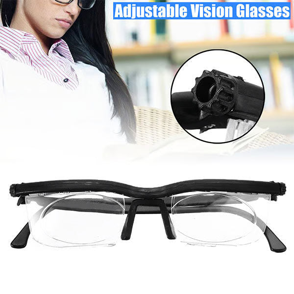 Adjustable Vision Glasses for All Distances