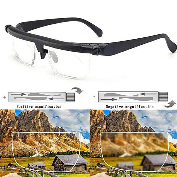 Adjustable Vision Glasses for All Distances