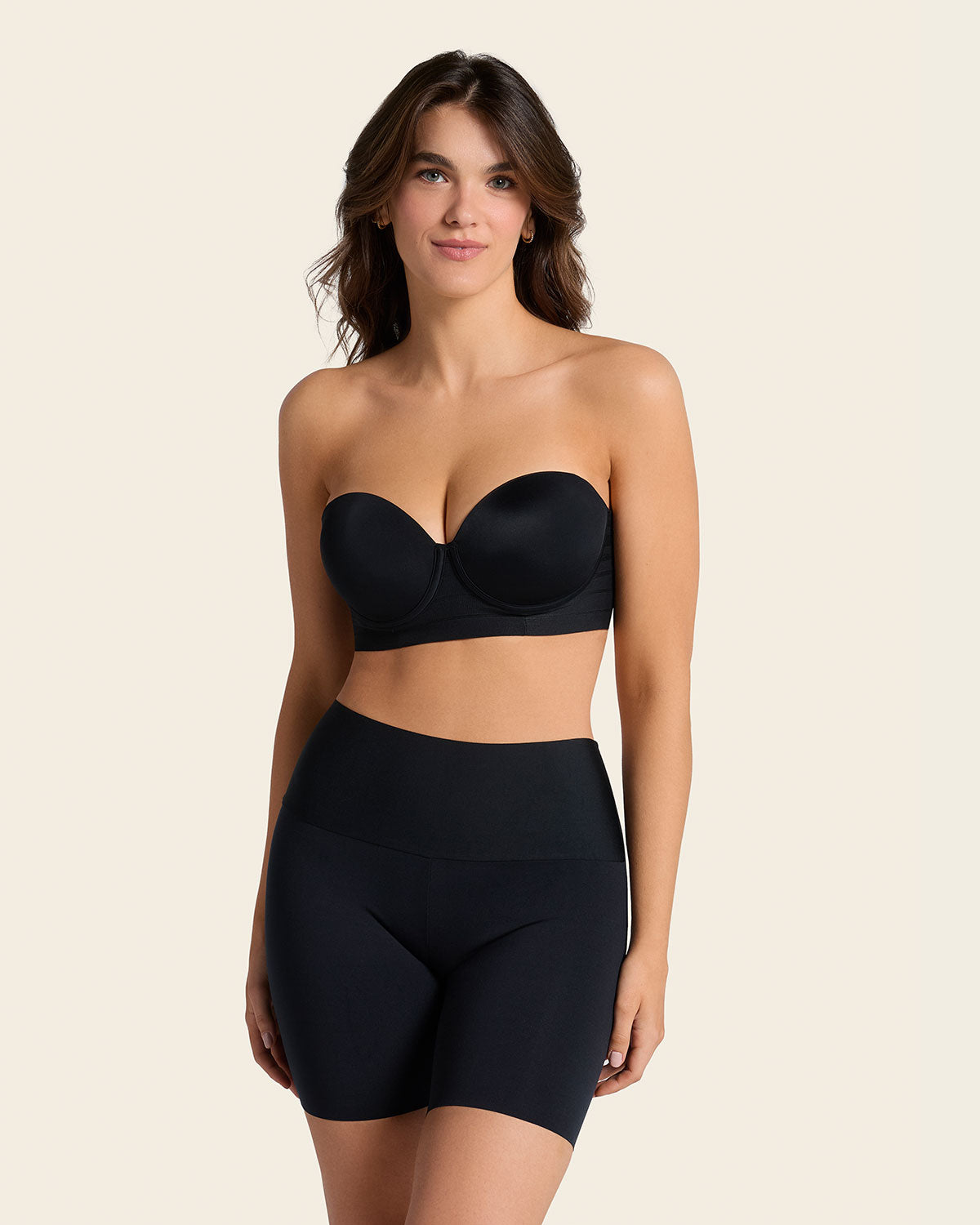 Stay-In-Place Seamless Shapewear Shorts