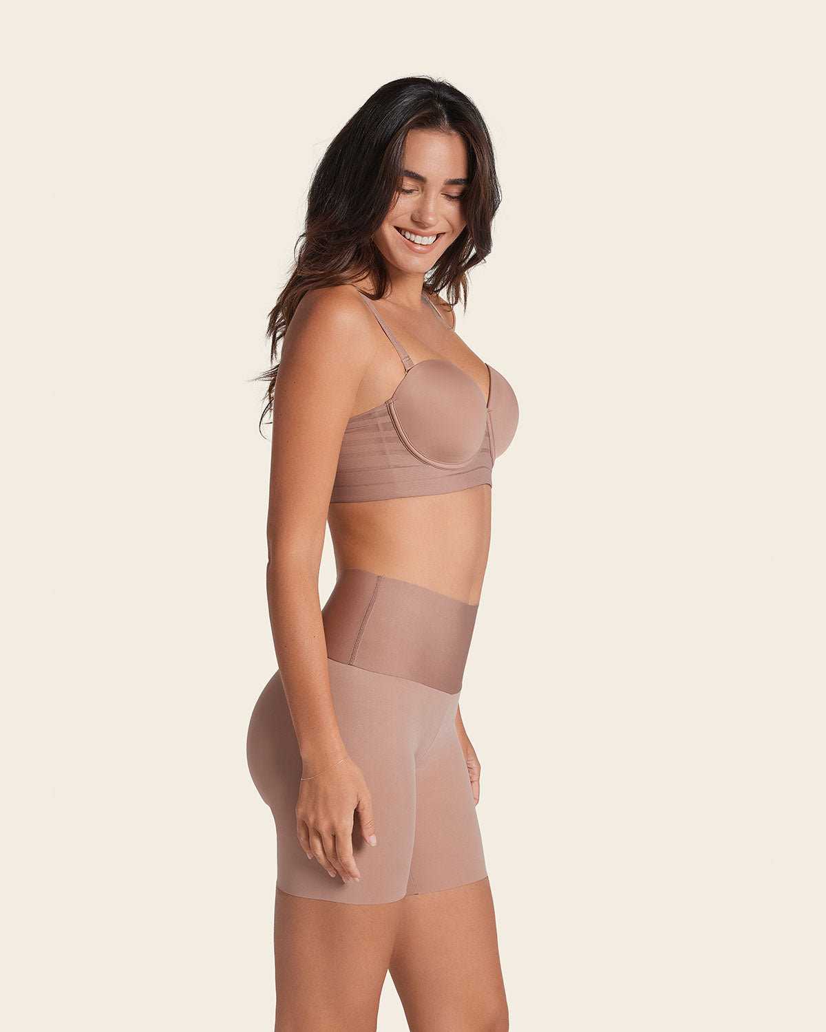 Stay-In-Place Seamless Shapewear Shorts