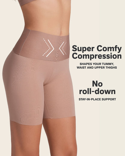 Stay-In-Place Seamless Shapewear Shorts