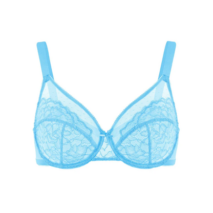 Lace Elegance Minimizer Bra Set