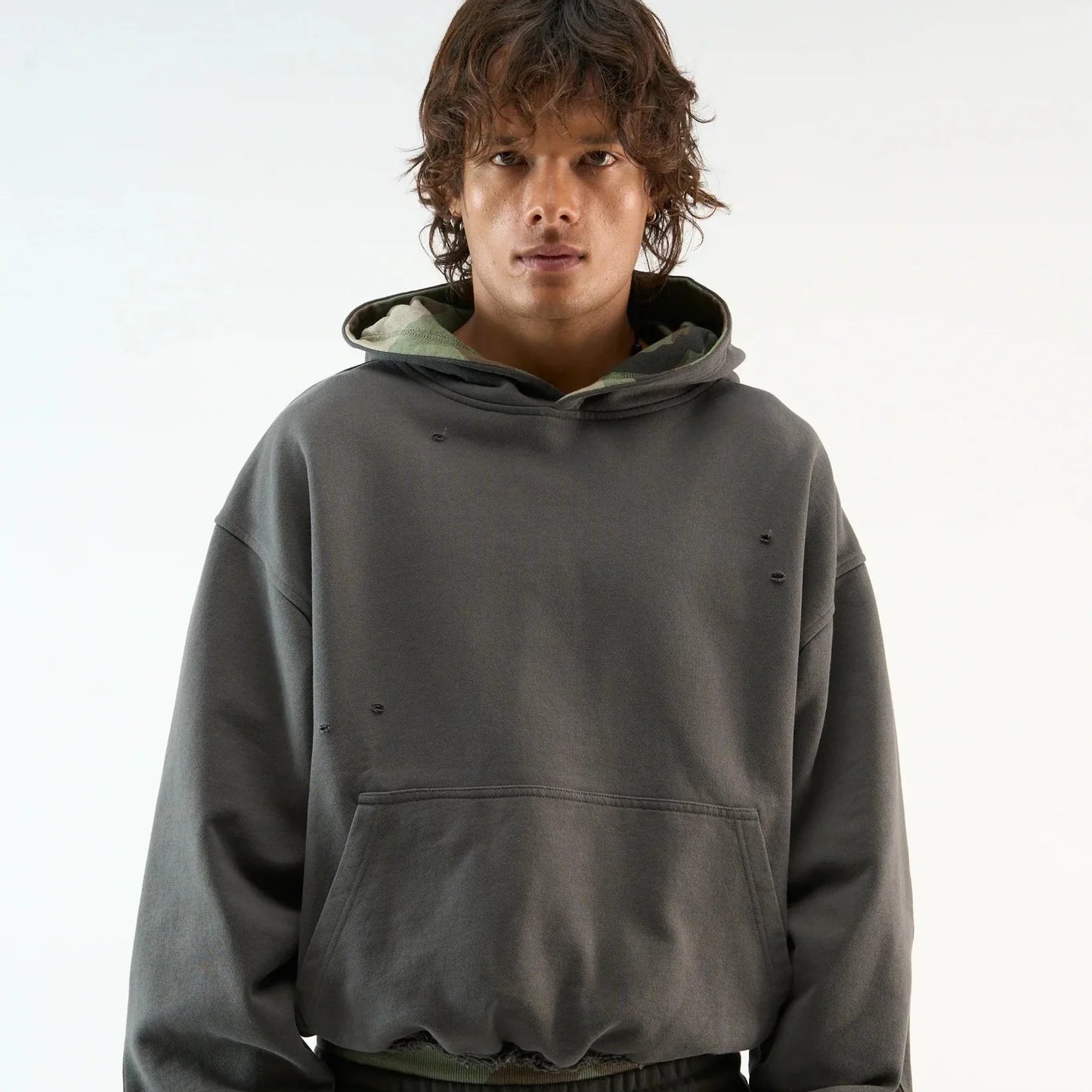 UrbanEdge™ Distressed Leopard Hoodie