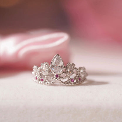 The Celestia Adjustable Crown Ring