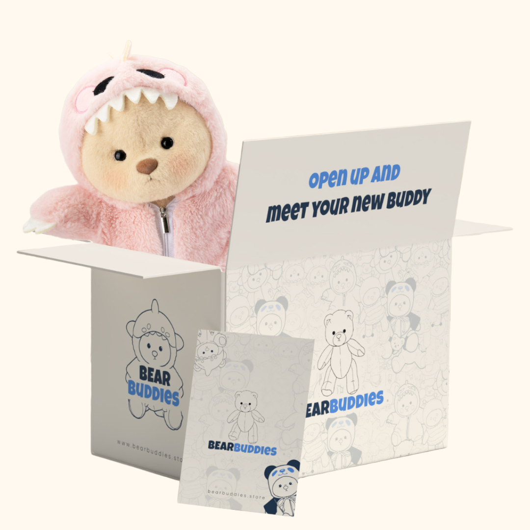 Pink Dino BearBuddy