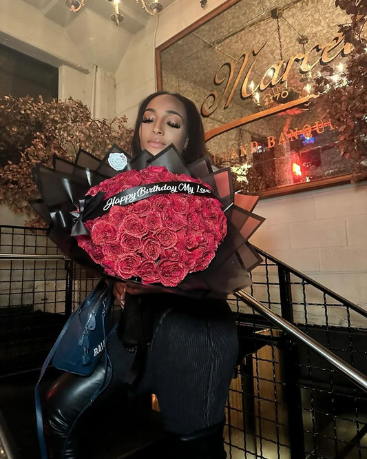 Glitter Rose Bouquet