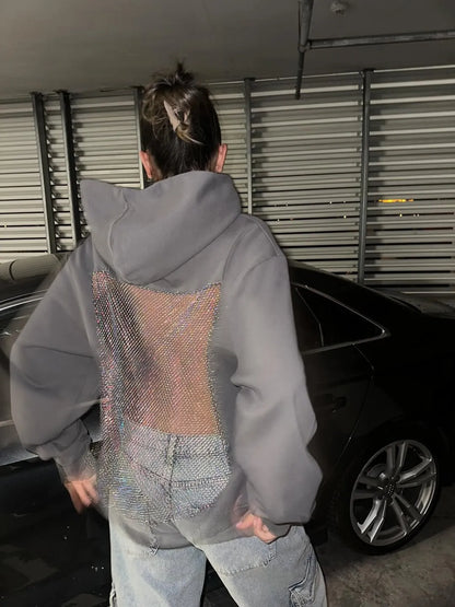 Serena Crystal Hoodie