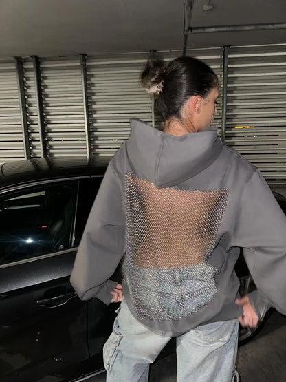 Serena Crystal Hoodie