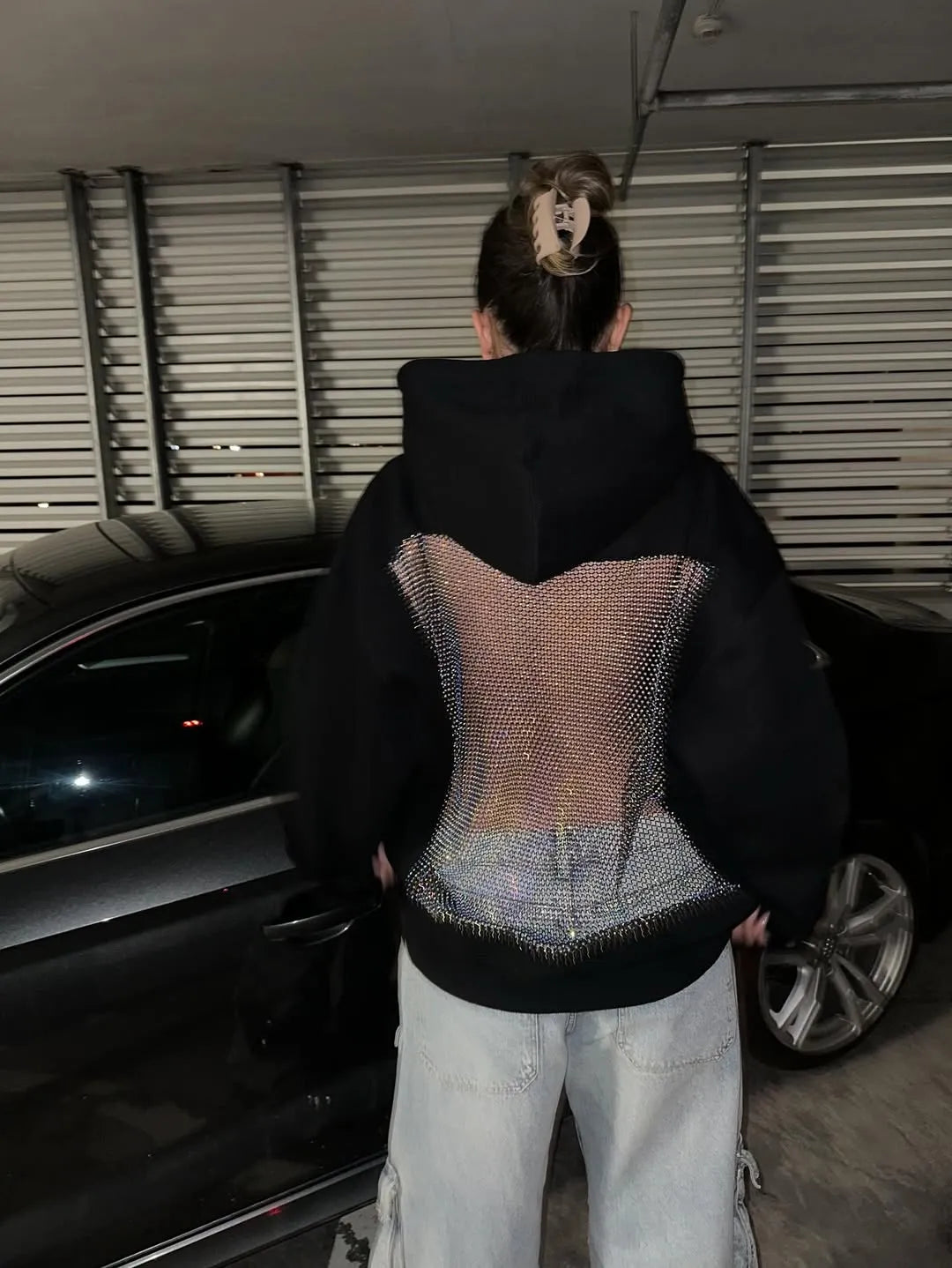 Serena Crystal Hoodie