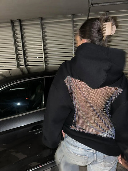 Serena Crystal Hoodie